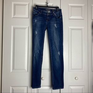 Arizona Distressed Skinny Jeans